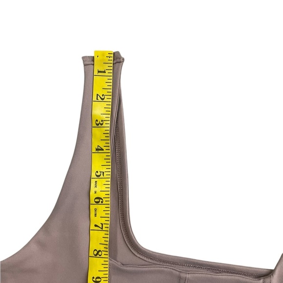 Abercrombie & Fitch Soft A&F Collection Bodysuit Large Taupe / Mocha Nude NWT - Picture 11 of 12